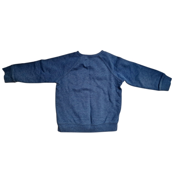 Jumping Beans Draw Outside‎ The LinesBlue Sweatshirt Size 4T - Picture 4 of 4